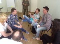 Учасники тренінгу "Мирні зібрання" у Кіровограді